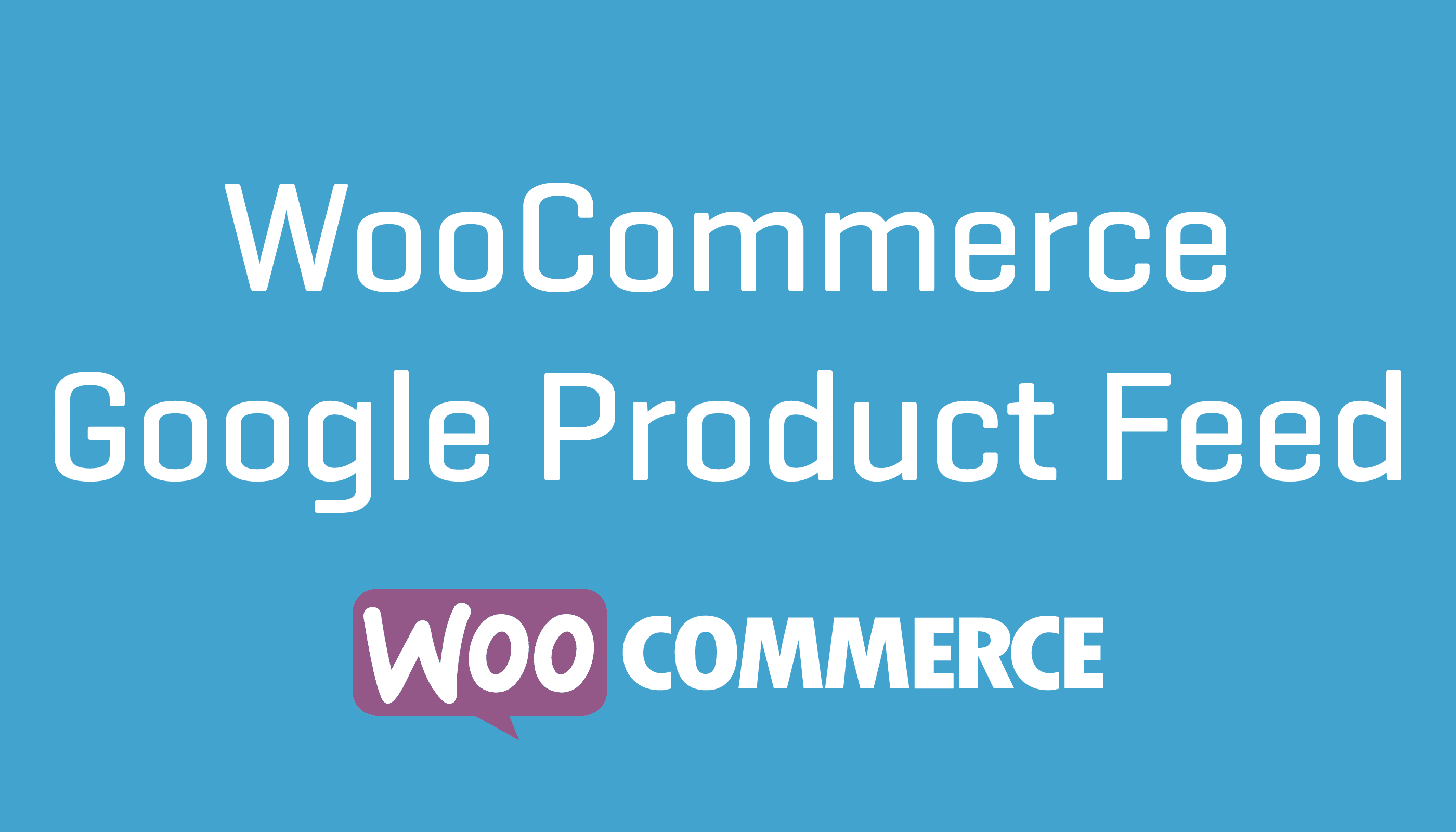 WooCommerce Google Product Feed