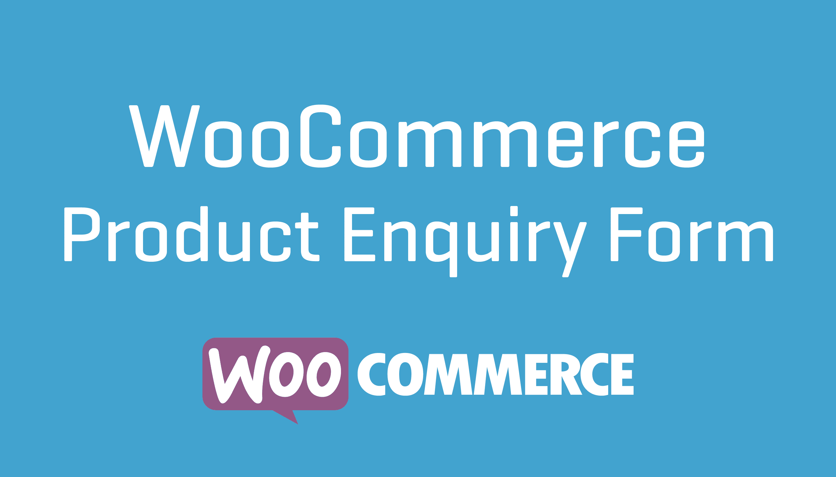 WooCommerce Product Enquiry Form