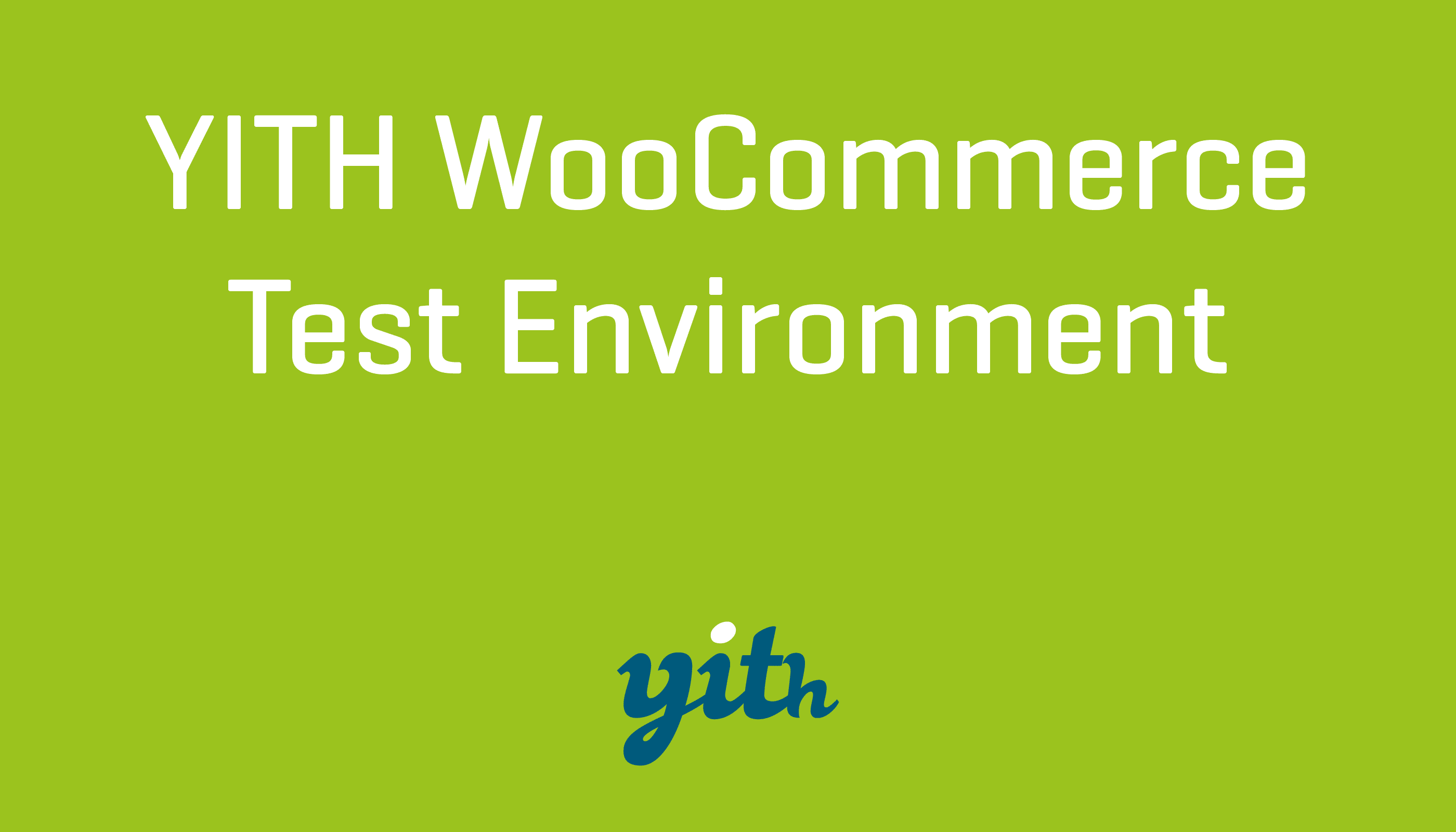 YITH WooCommerce Test Environment