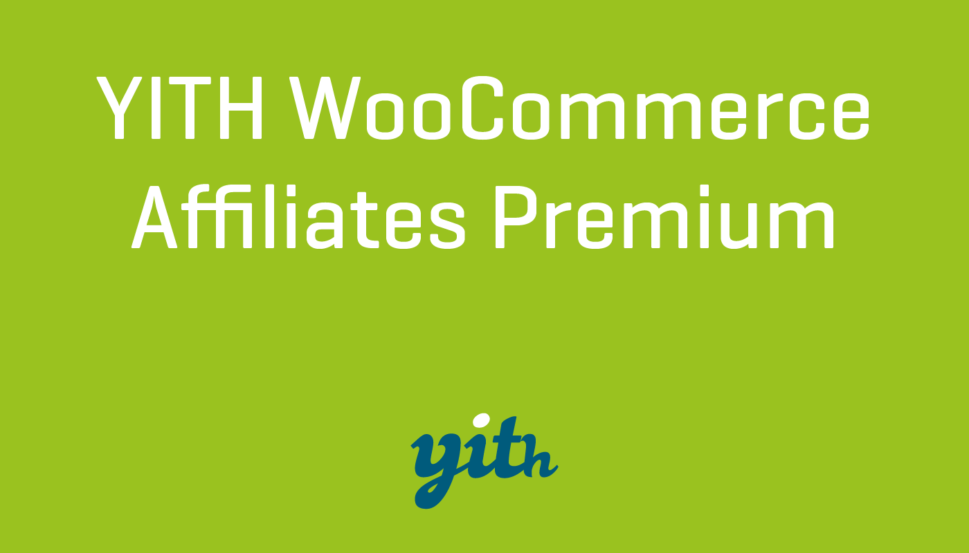 YITH Woocommerce Affiliates Premium