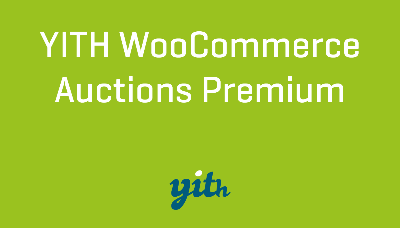 YITH WooCommerce Auctions Premium
