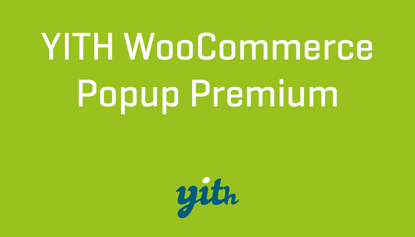 YITH Woocommerce Popup Premium