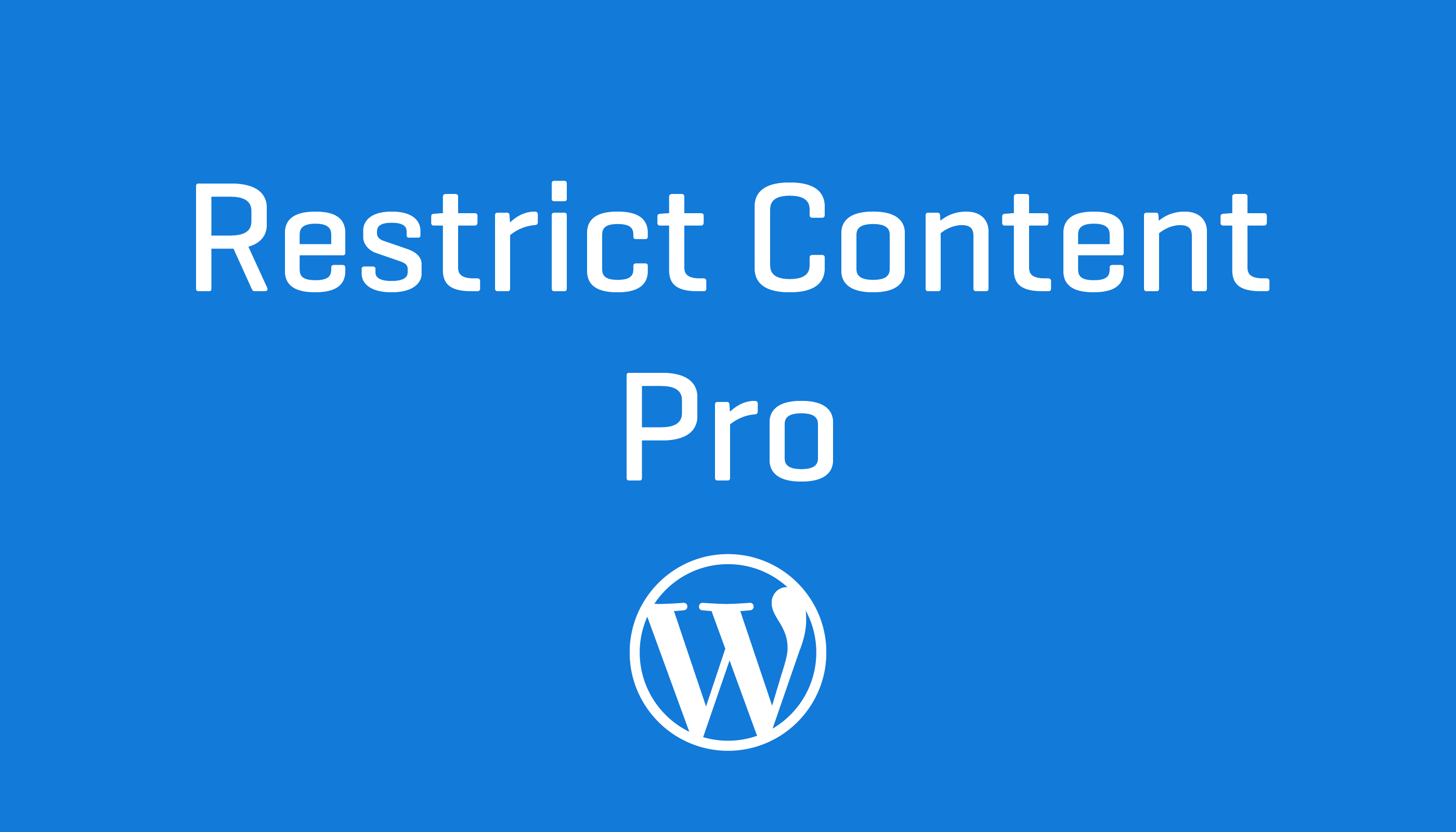 Wordpress Restrict Content Pro